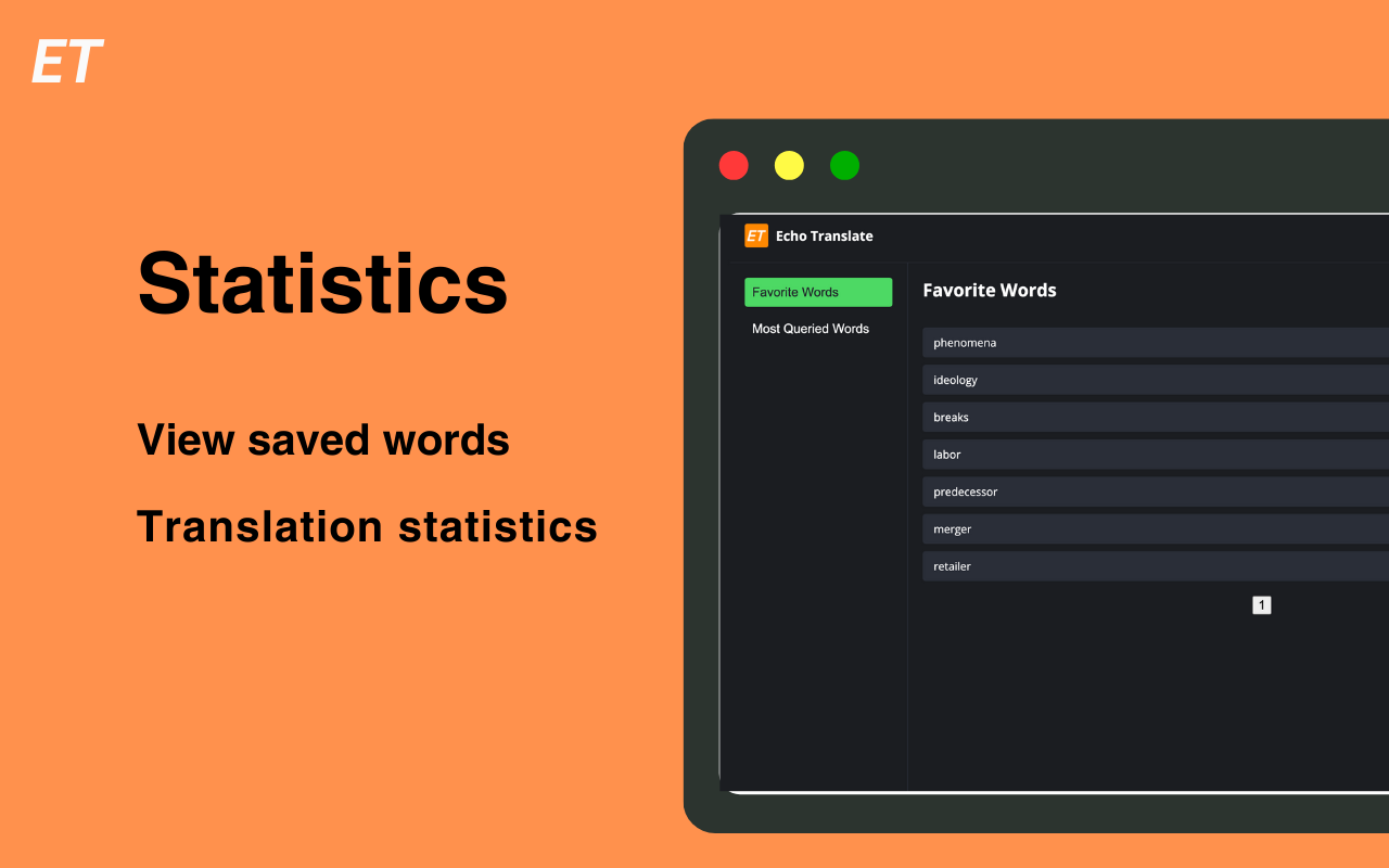 Usage Statistics Feature